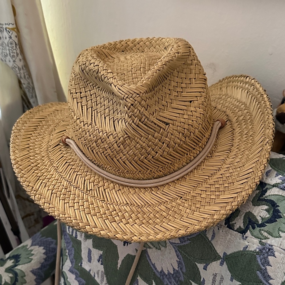 Mossant Paris Straw Cowboy Hat